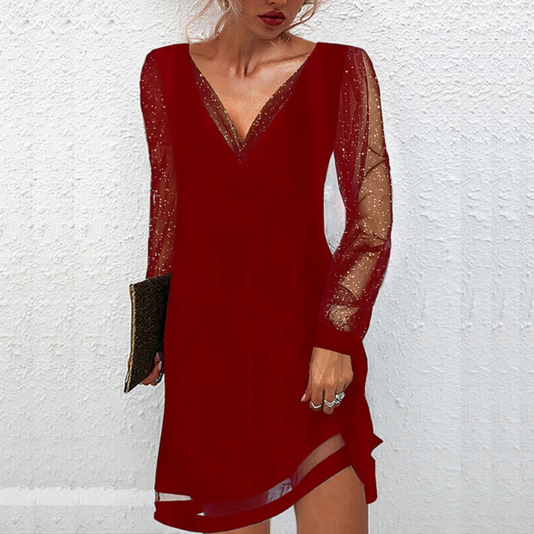 Amélie | Abito Elegante Premium con Pizzo