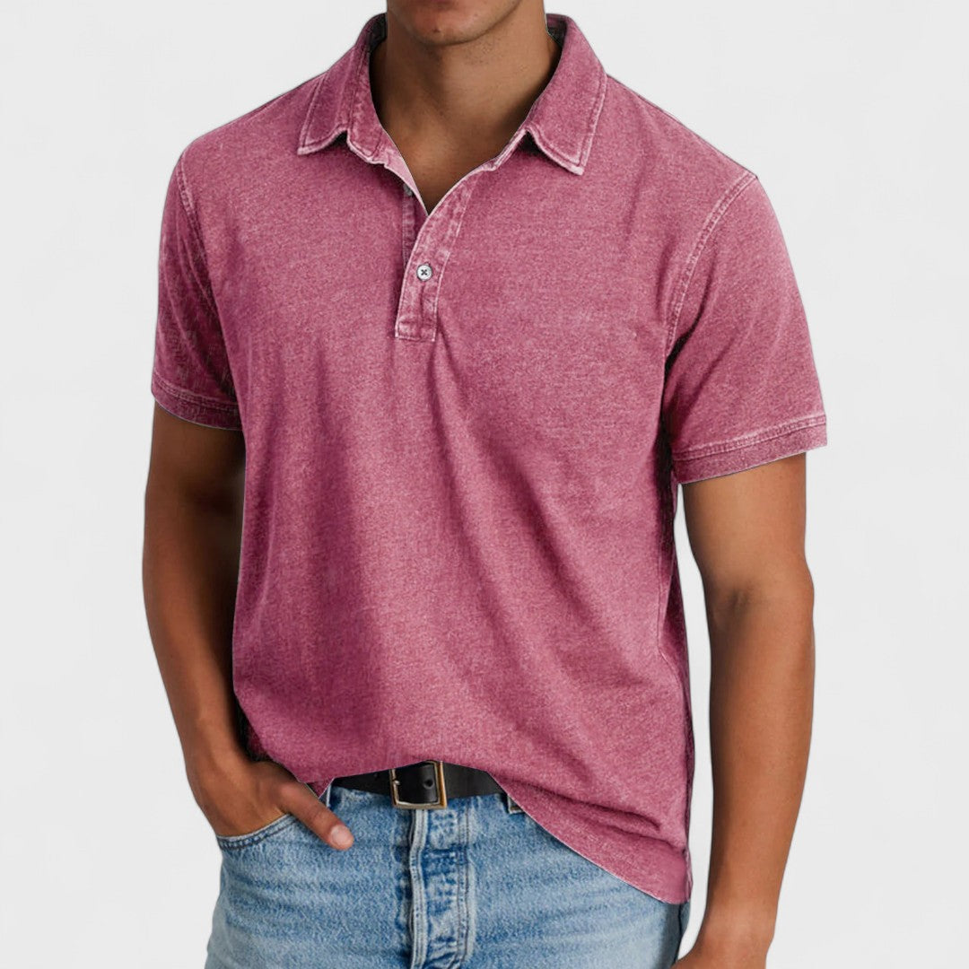 Menno | Polo in Cotone Artigianale Da Uomo
