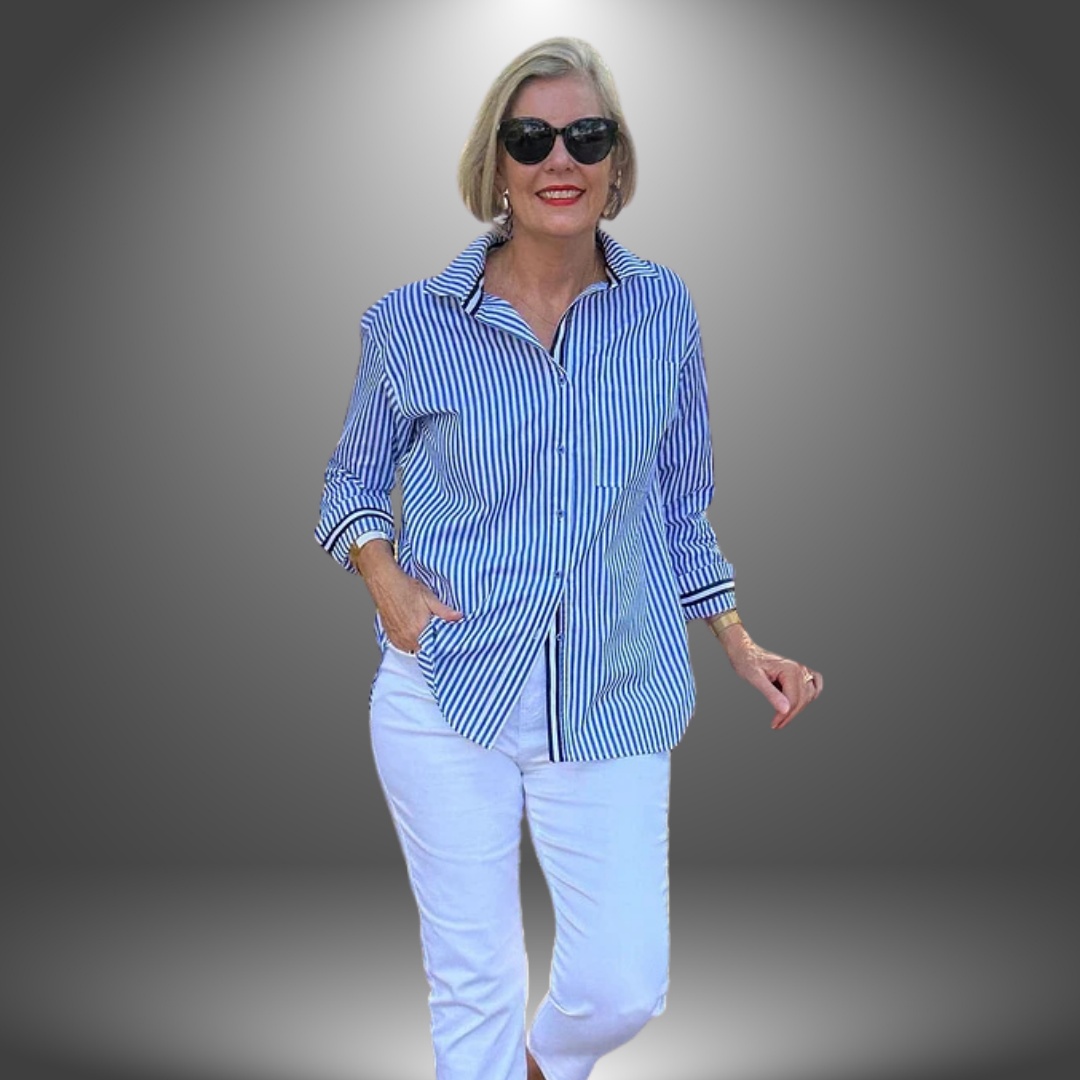Ellen | Camicia Premium a Righe