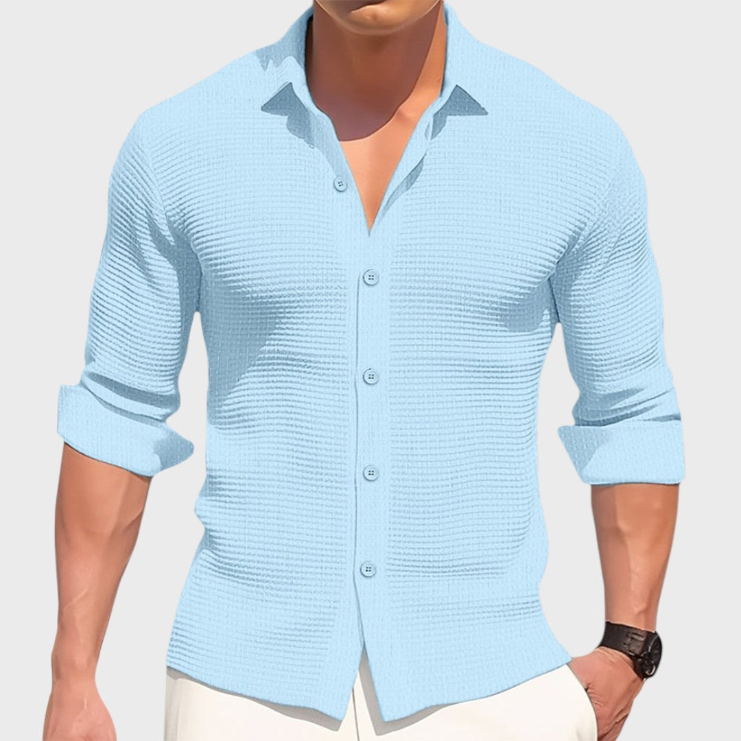Ernesto | Camicia di Cotone Artigianale da Uomo