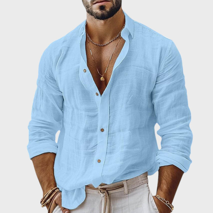 Roberto | Camicia Artigianale Elegante da Uomo
