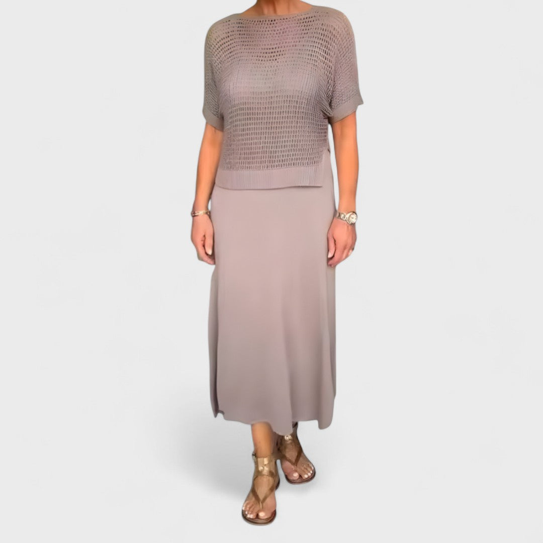 Norma | Abito Estivo con Top in Maglia
