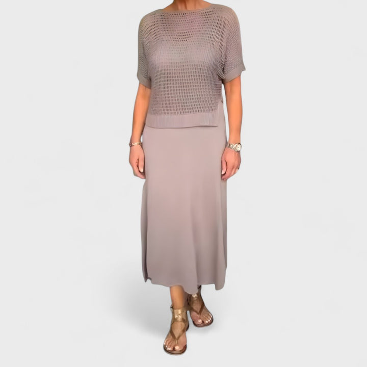 Norma | Abito Estivo con Top in Maglia
