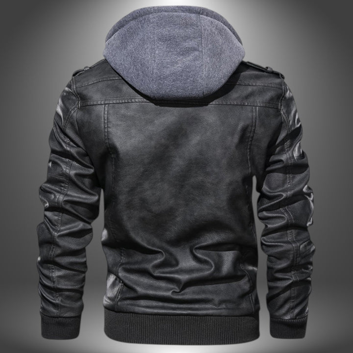 David | Giacca Artigianale Vintage in Pelle