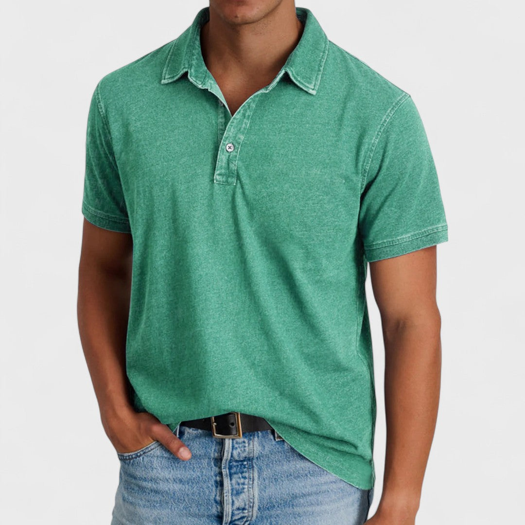 Menno | Polo in Cotone Artigianale Da Uomo