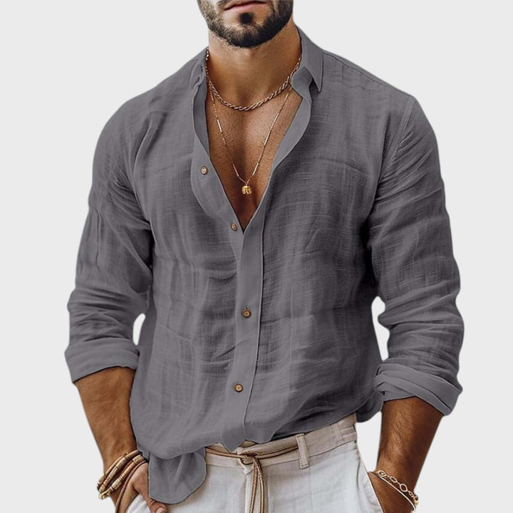 Roberto | Camicia Artigianale Elegante da Uomo