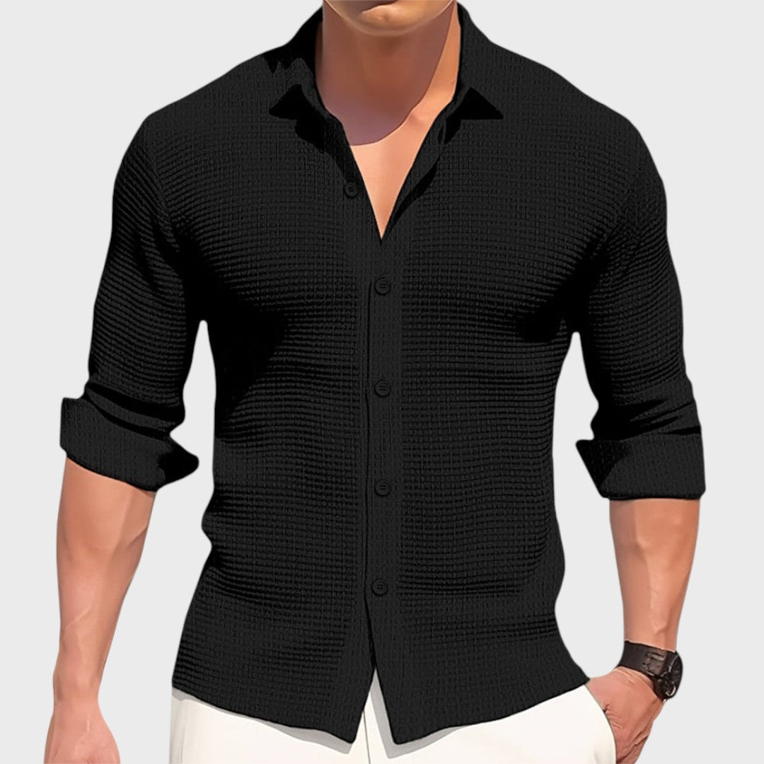 Ernesto | Camicia di Cotone Artigianale da Uomo