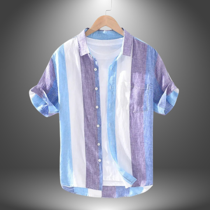 Riccardo | Camicia Artigianale in Lino da Uomo