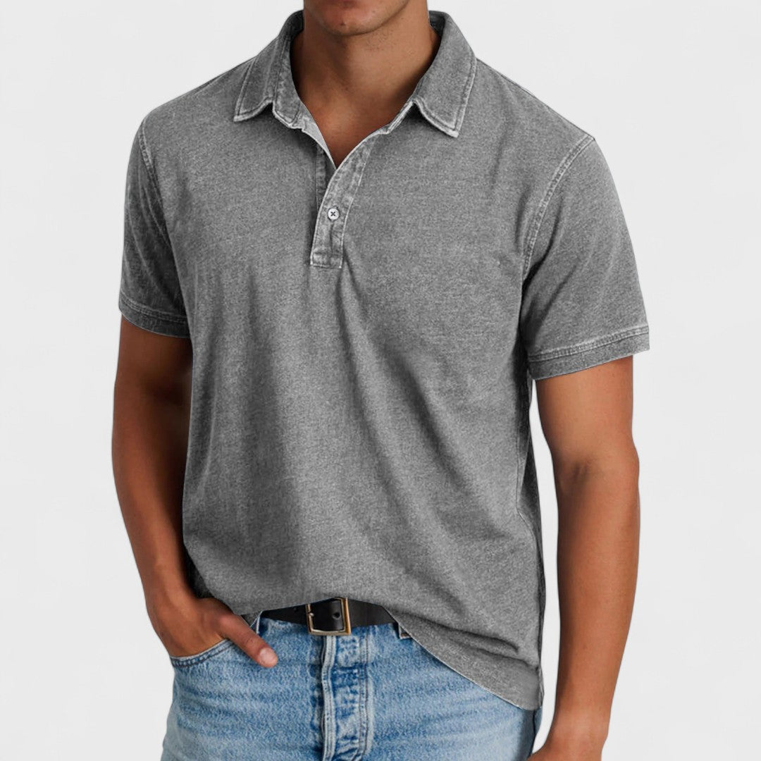 Menno | Polo in Cotone Artigianale Da Uomo