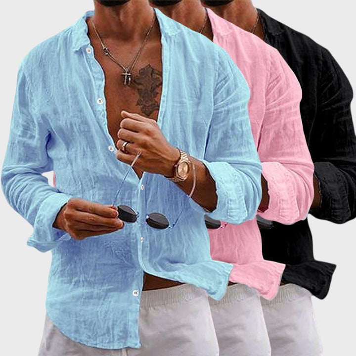Marcello | Camicia di Lino Artigianale Elegante