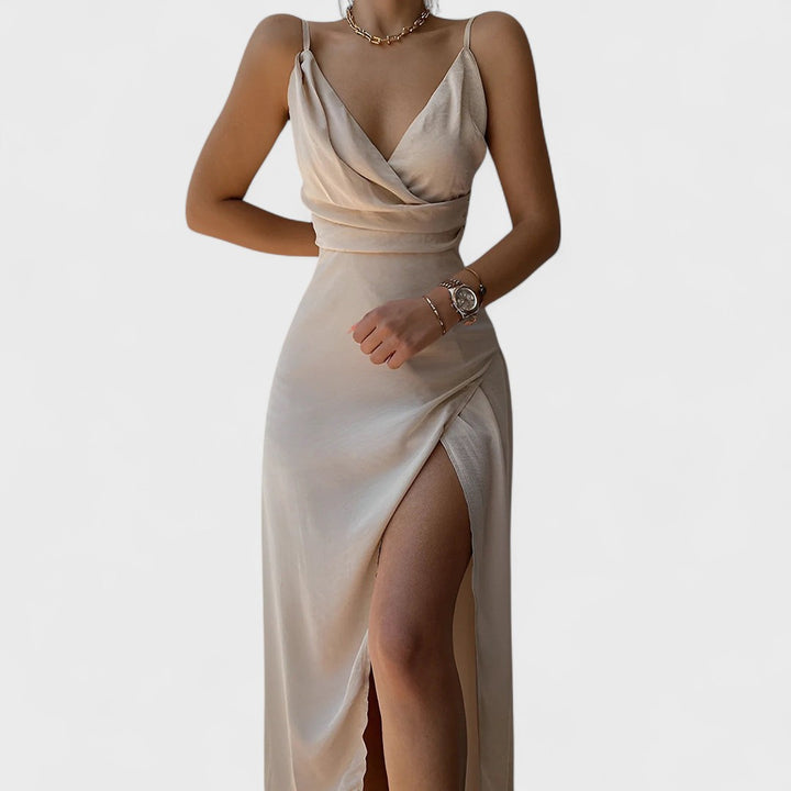 Cathleen | Vestito Lungo Artigianale Elegante