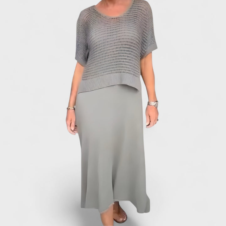 Norma | Abito Estivo con Top in Maglia