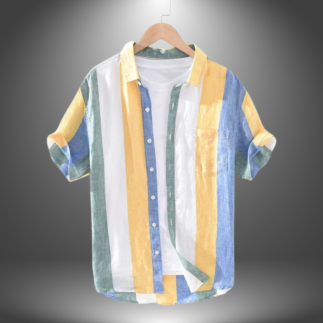 Riccardo | Camicia Artigianale in Lino da Uomo