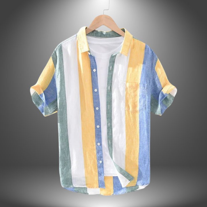 Riccardo | Camicia Artigianale in Lino da Uomo