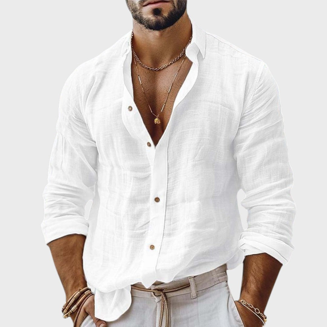 Roberto | Camicia Artigianale Elegante da Uomo