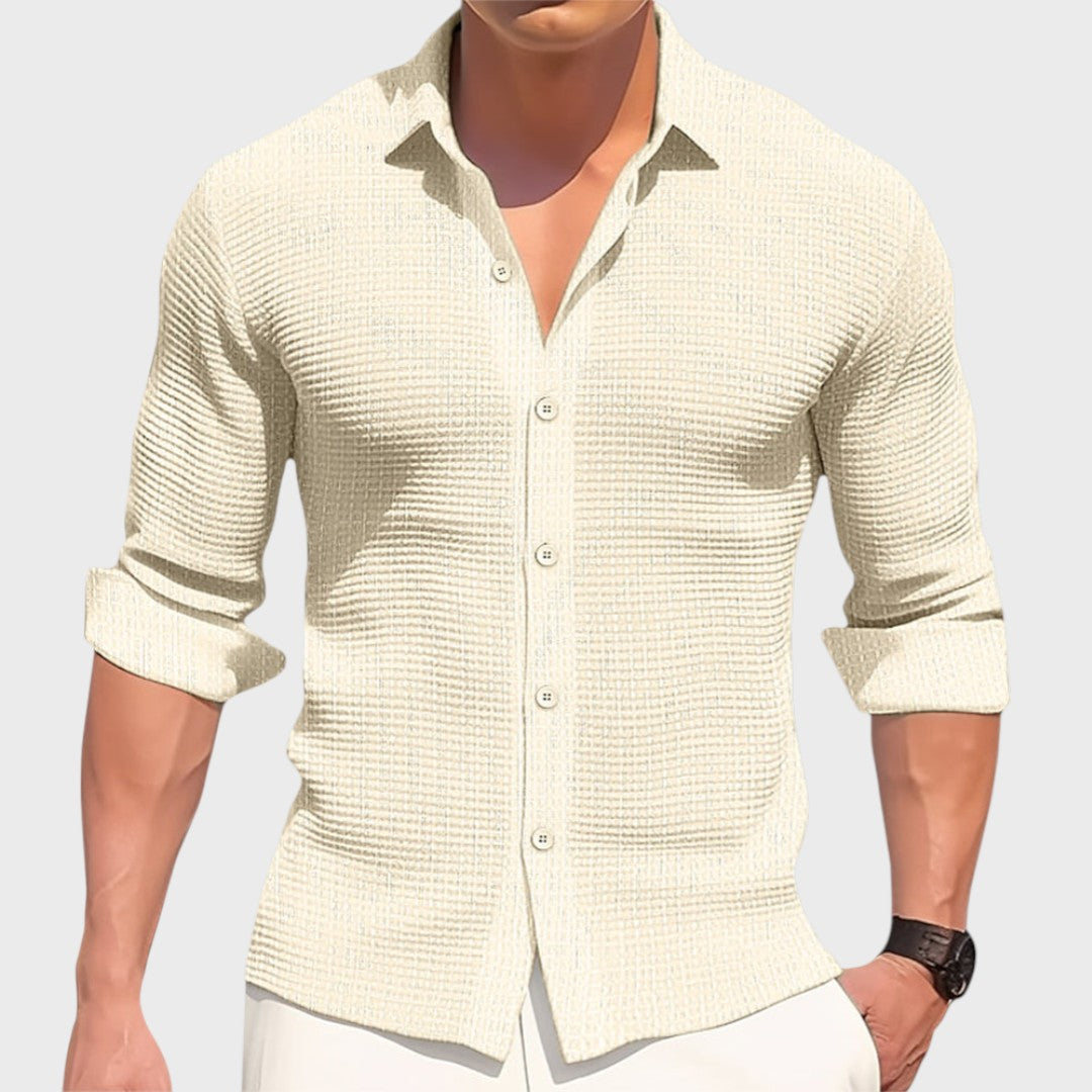 Ernesto | Camicia di Cotone Artigianale da Uomo