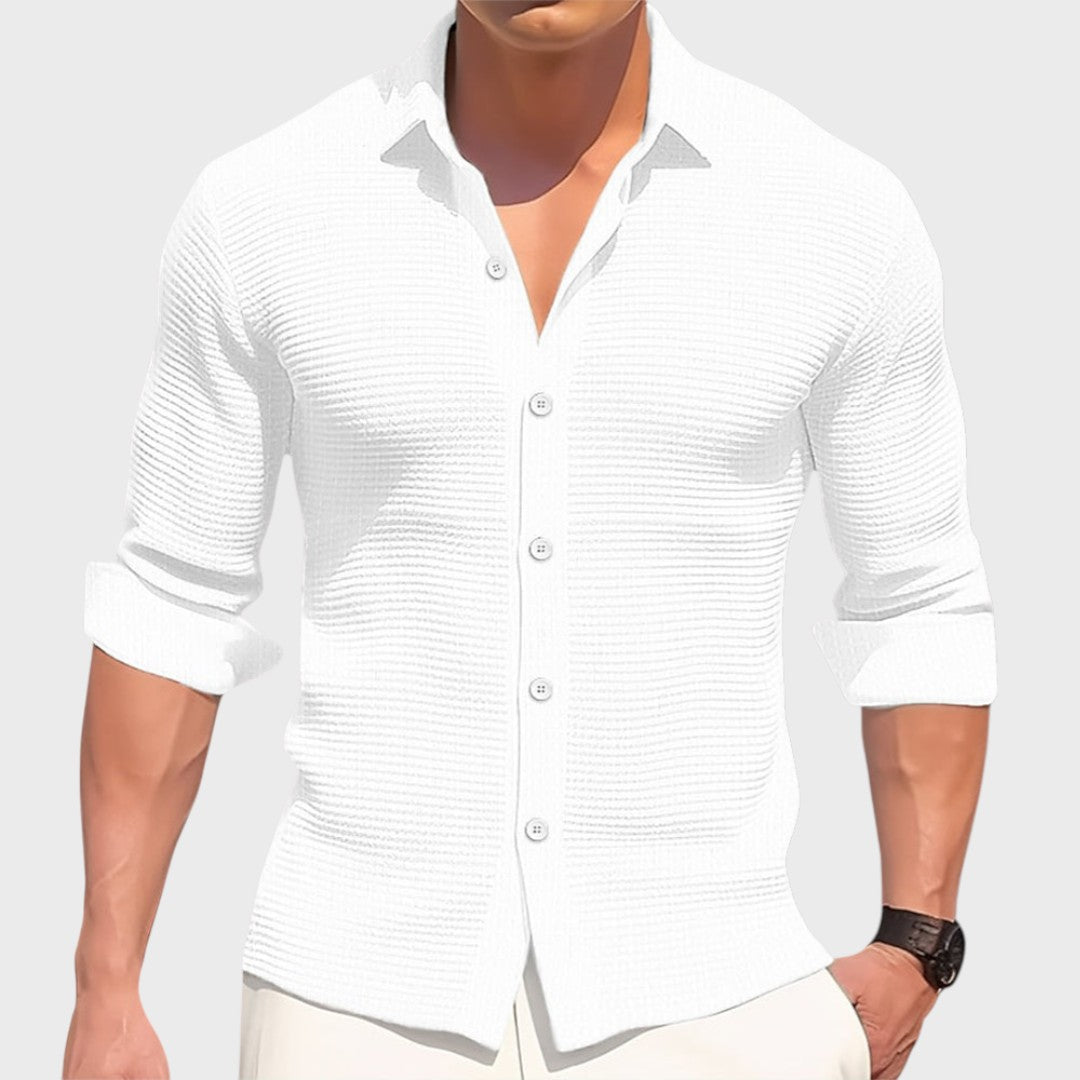 Ernesto | Camicia di Cotone Artigianale da Uomo