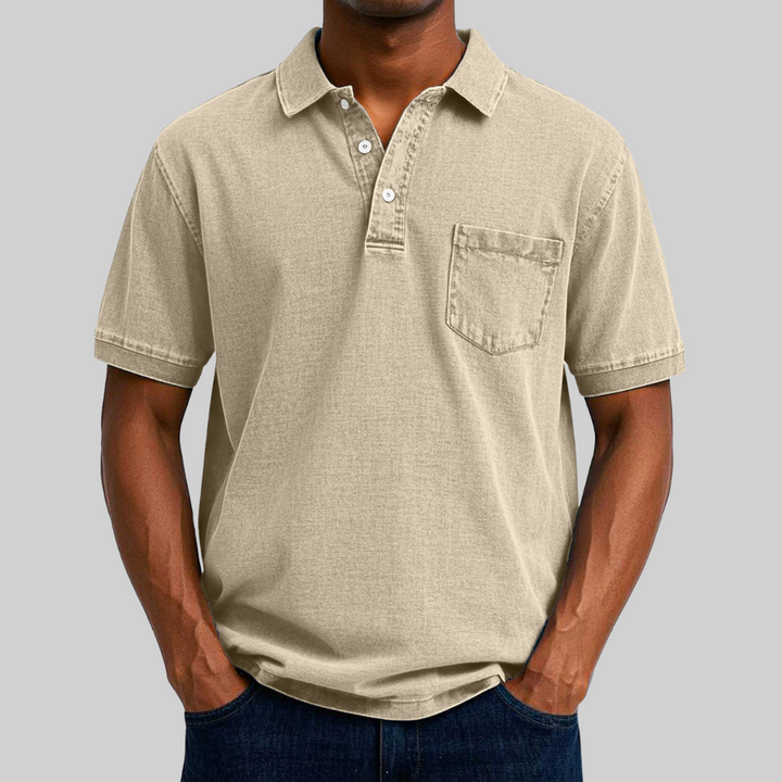 Daniel | Polo Artigianale in Cotone da Uomo