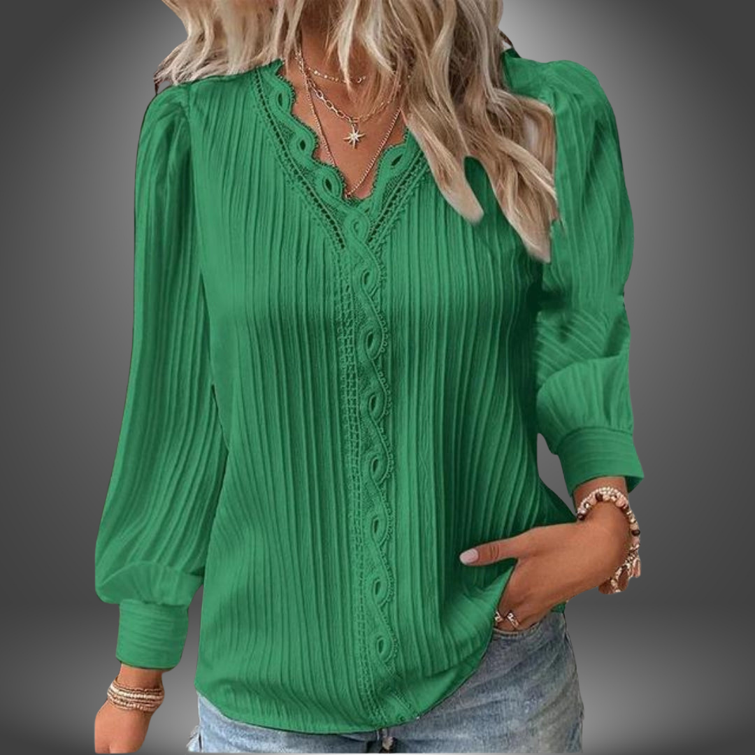 Camilla | Blusa Premium con Dettagli Ricamati