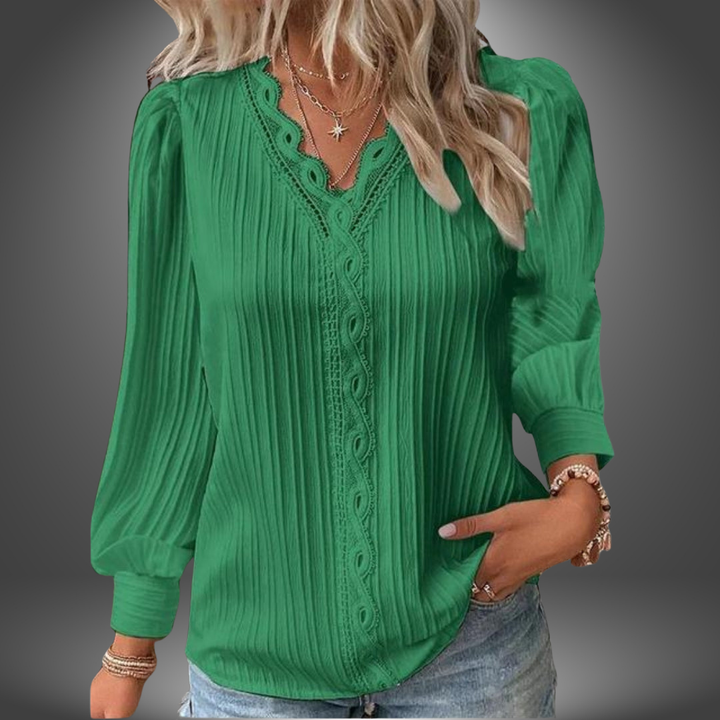 Camilla | Blusa Premium con Dettagli Ricamati
