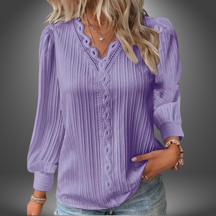 Camilla | Blusa Premium con Dettagli Ricamati