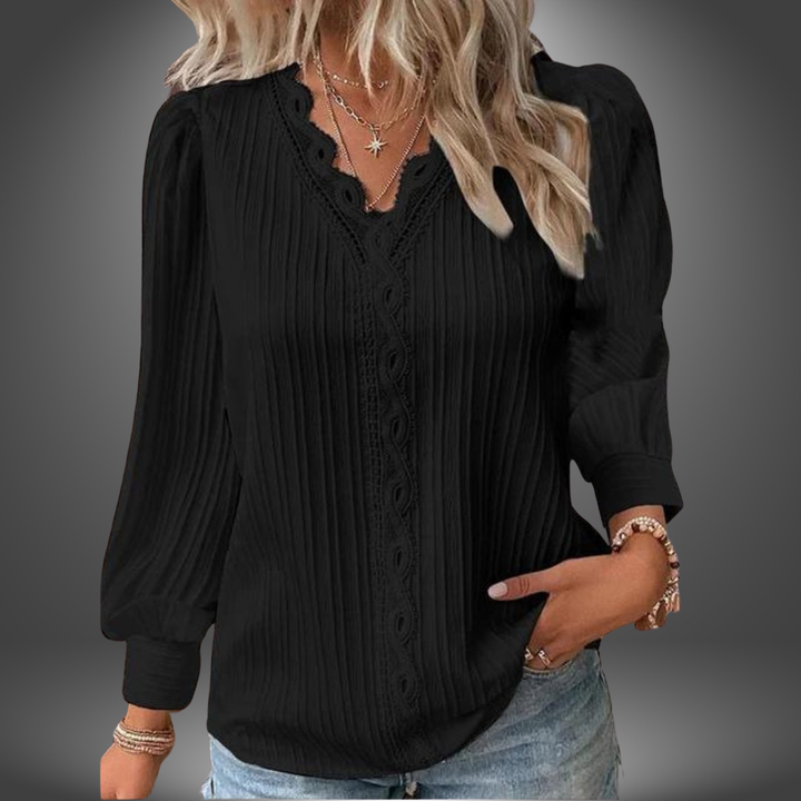 Camilla | Blusa Premium con Dettagli Ricamati