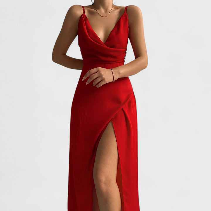 Cathleen | Vestito Lungo Artigianale Elegante