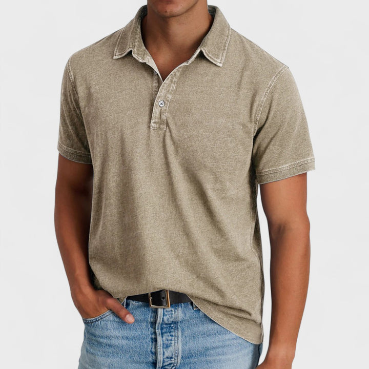 Menno | Polo in Cotone Artigianale Da Uomo