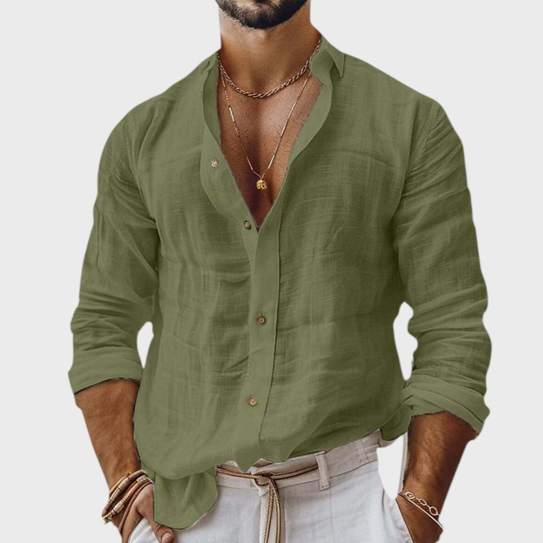Roberto | Camicia Artigianale Elegante da Uomo