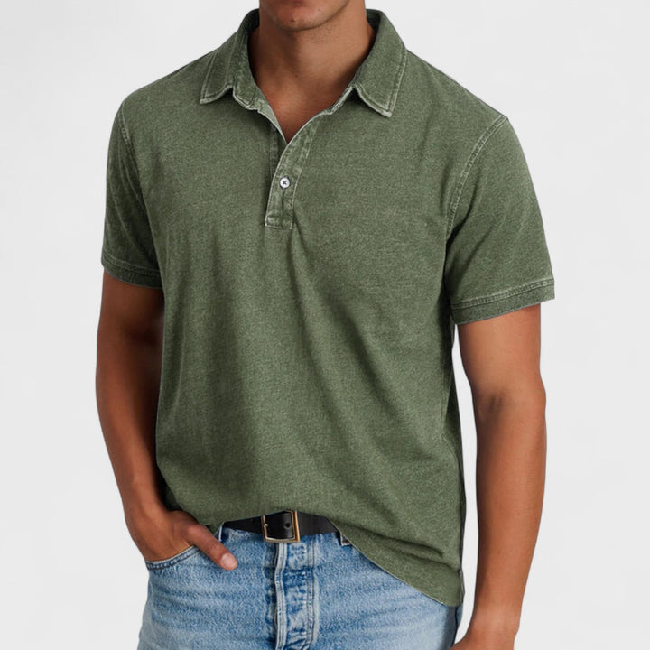 Menno | Polo in Cotone Artigianale Da Uomo
