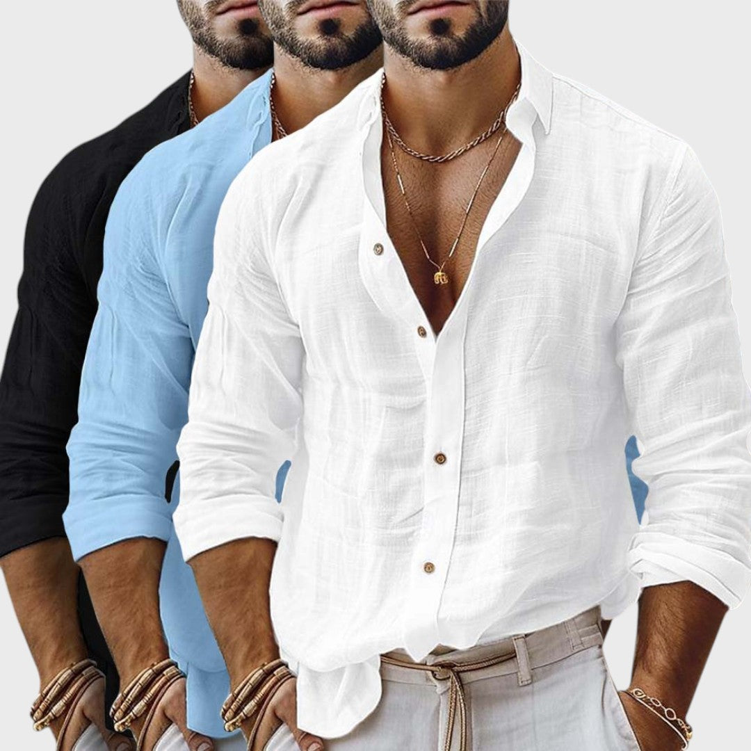 Roberto | Camicia Artigianale Elegante da Uomo