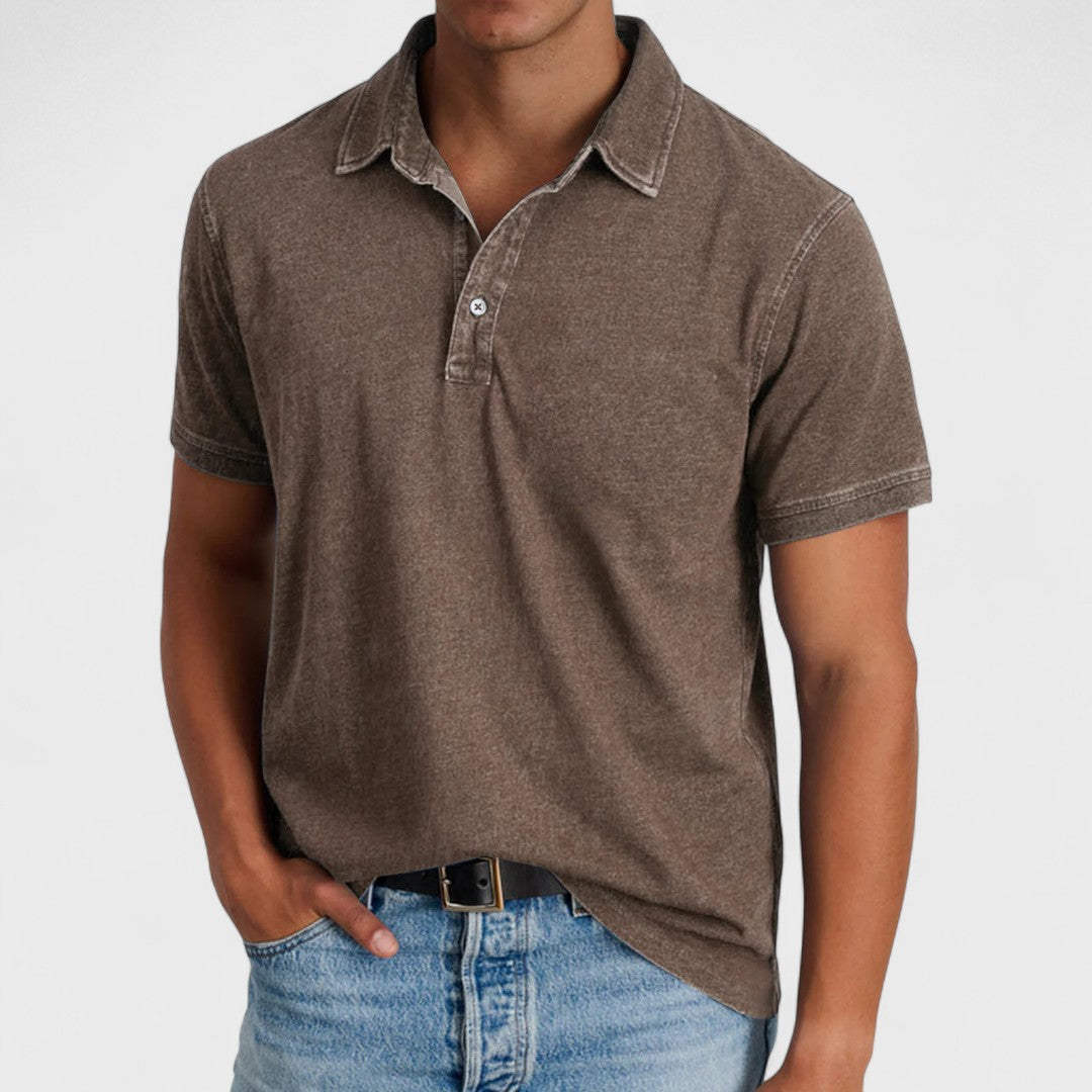 Menno | Polo in Cotone Artigianale Da Uomo