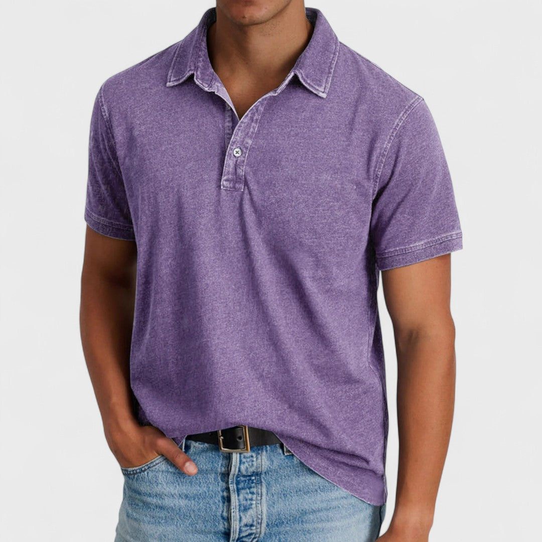 Menno | Polo in Cotone Artigianale Da Uomo
