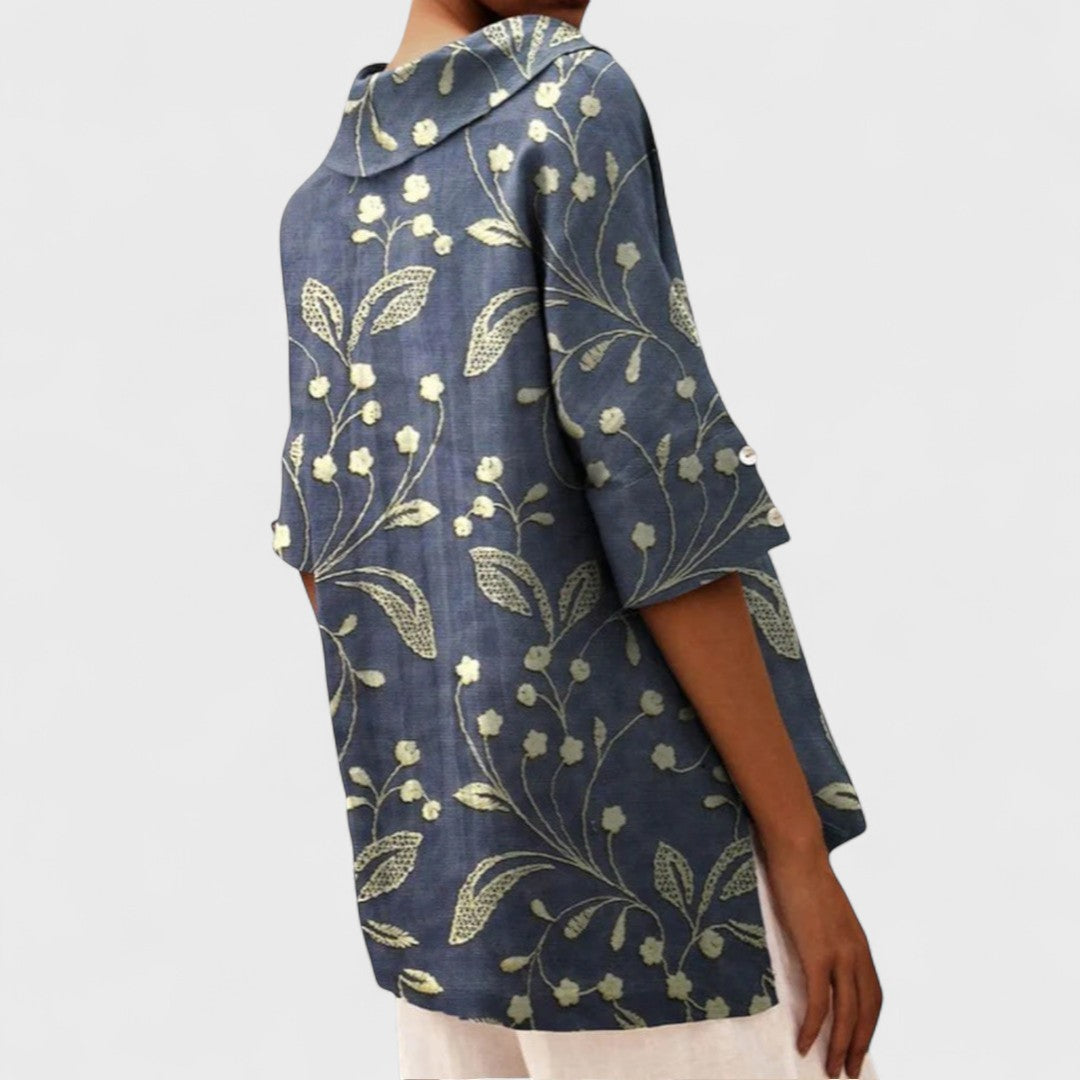 Alessandra | Top Elegante con Scollatura a V