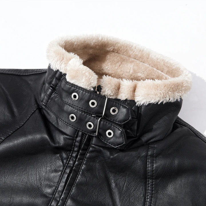 Pietro | Giacca in pelle con stile premium per l'inverno