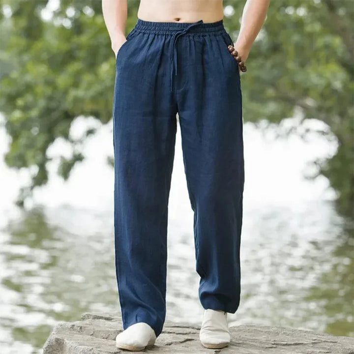 Noor | Pantaloni Premium in Lino Zen