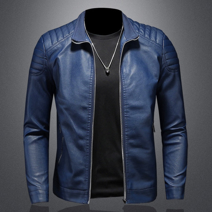 Richard | Giacca in Pelle Artigianale da Uomo