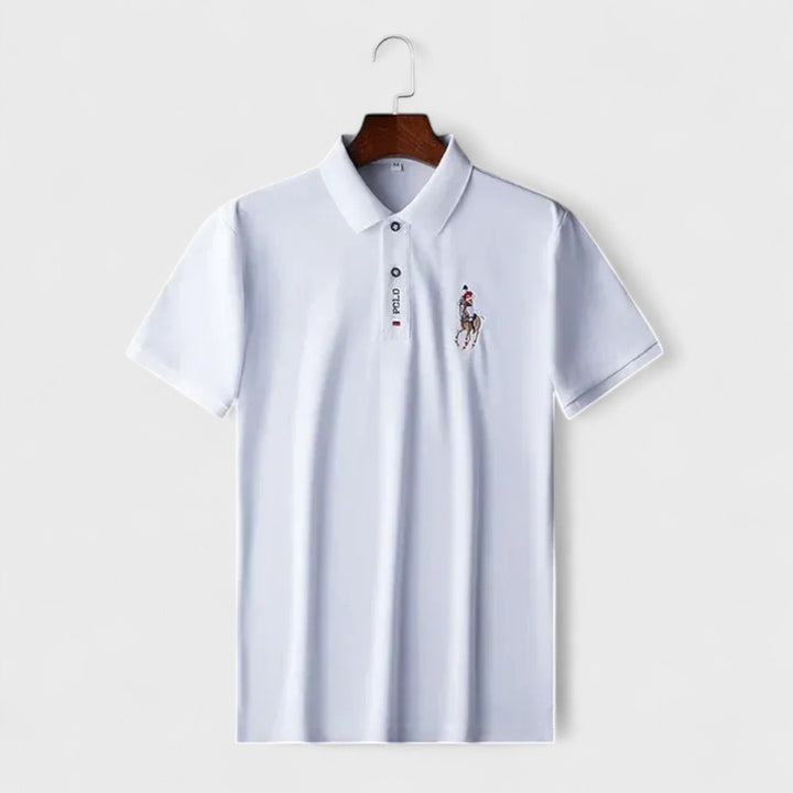 Francesco | Polo Artigianale in Cotone a Maniche