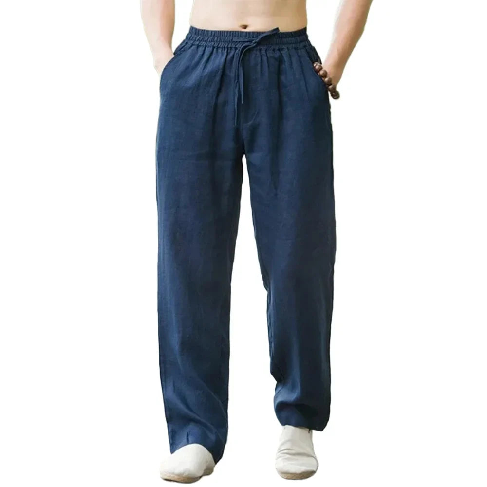 Noor | Pantaloni Premium in Lino Zen