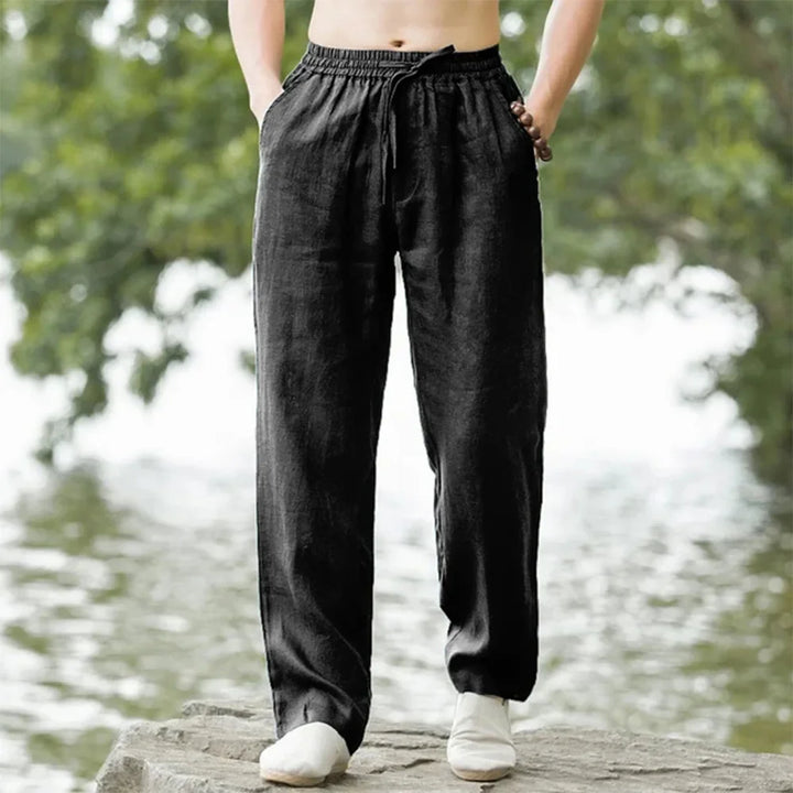 Noor | Pantaloni Premium in Lino Zen