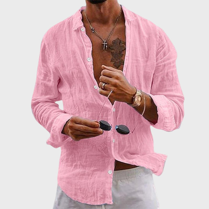 Marcello | Camicia di Lino Artigianale Elegante