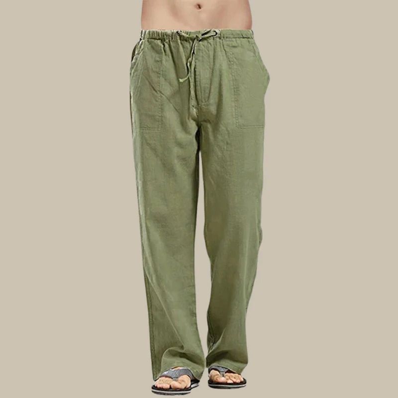Ylmer | Pantaloni Estivi Premium in Lino Leggero