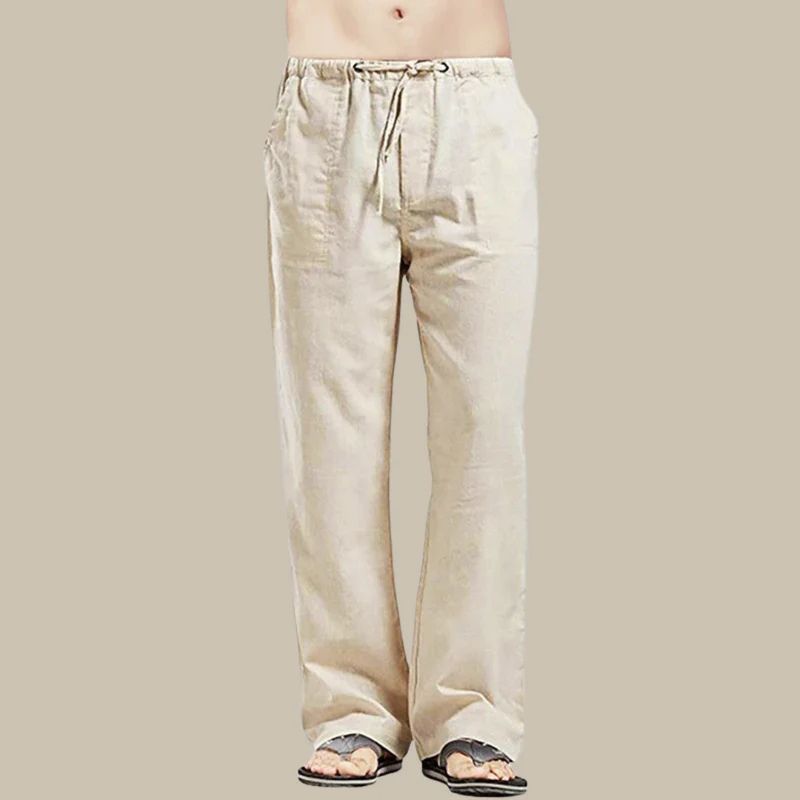Ylmer | Pantaloni Estivi Premium in Lino Leggero