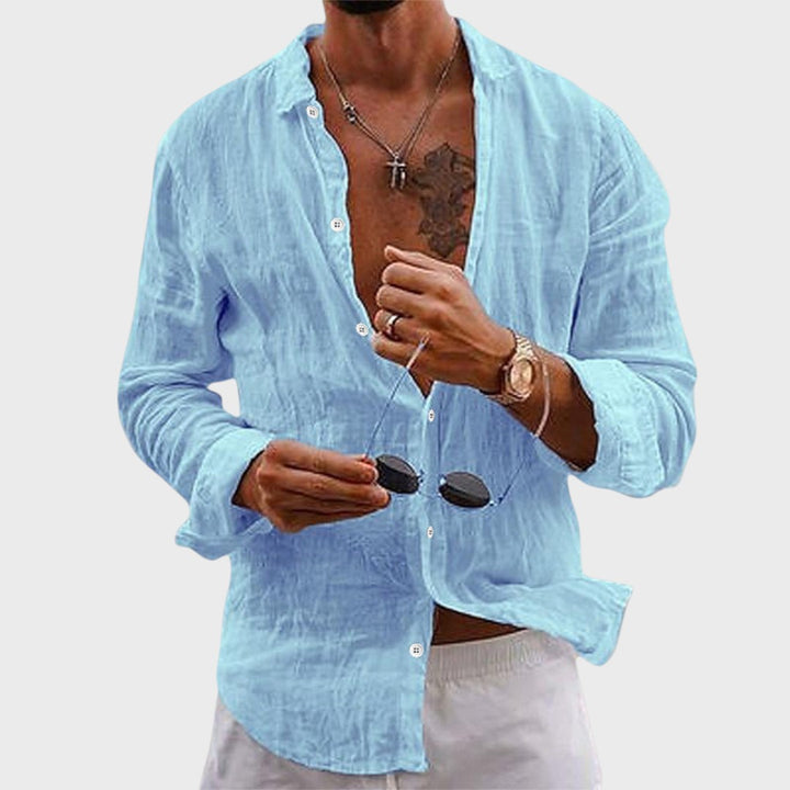 Marcello | Camicia di Lino Artigianale Elegante