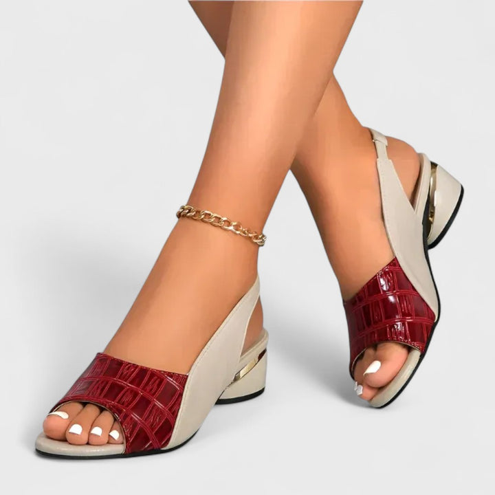 Ruby | Sandali Eleganti Premium Pitonati
