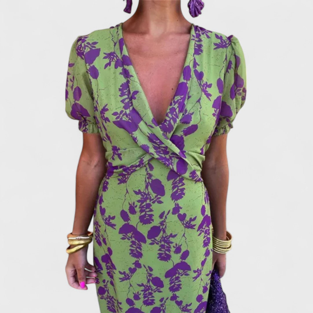 Carmen | Abito Elegante Premium con Scollo Profondo