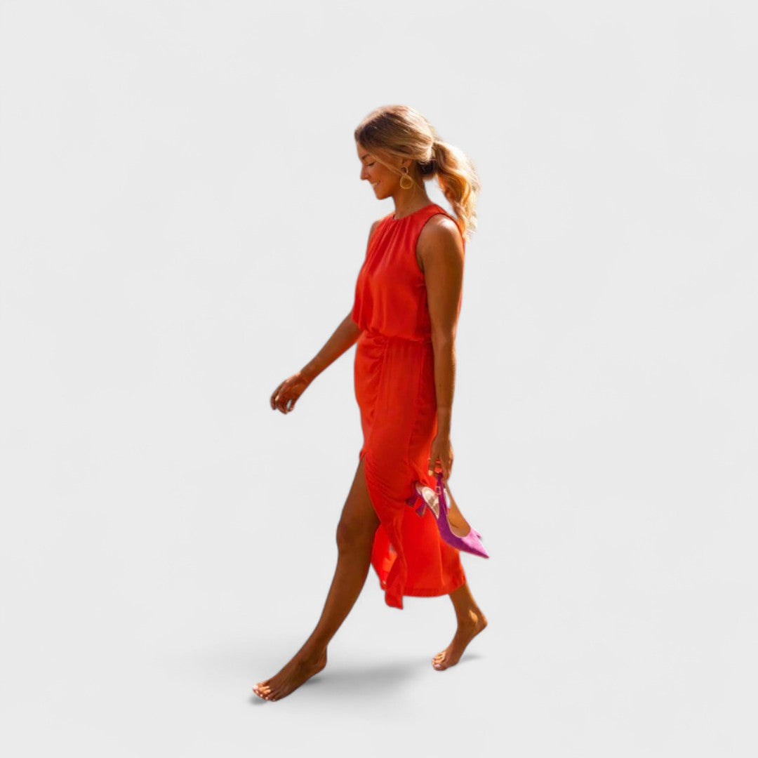 Leonie | Abito midi Artigianale da Donna