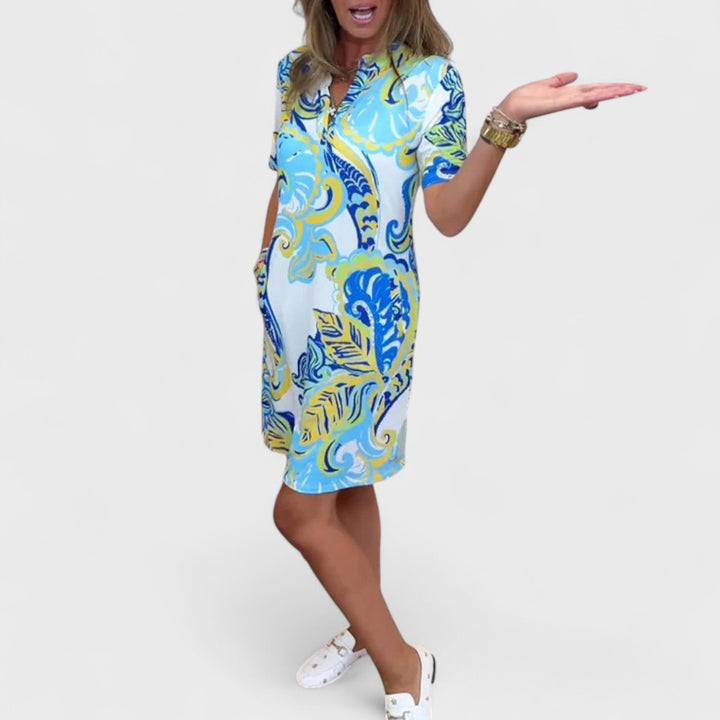 Michaela | Abito Estivo Premium con Fantasia Floreale