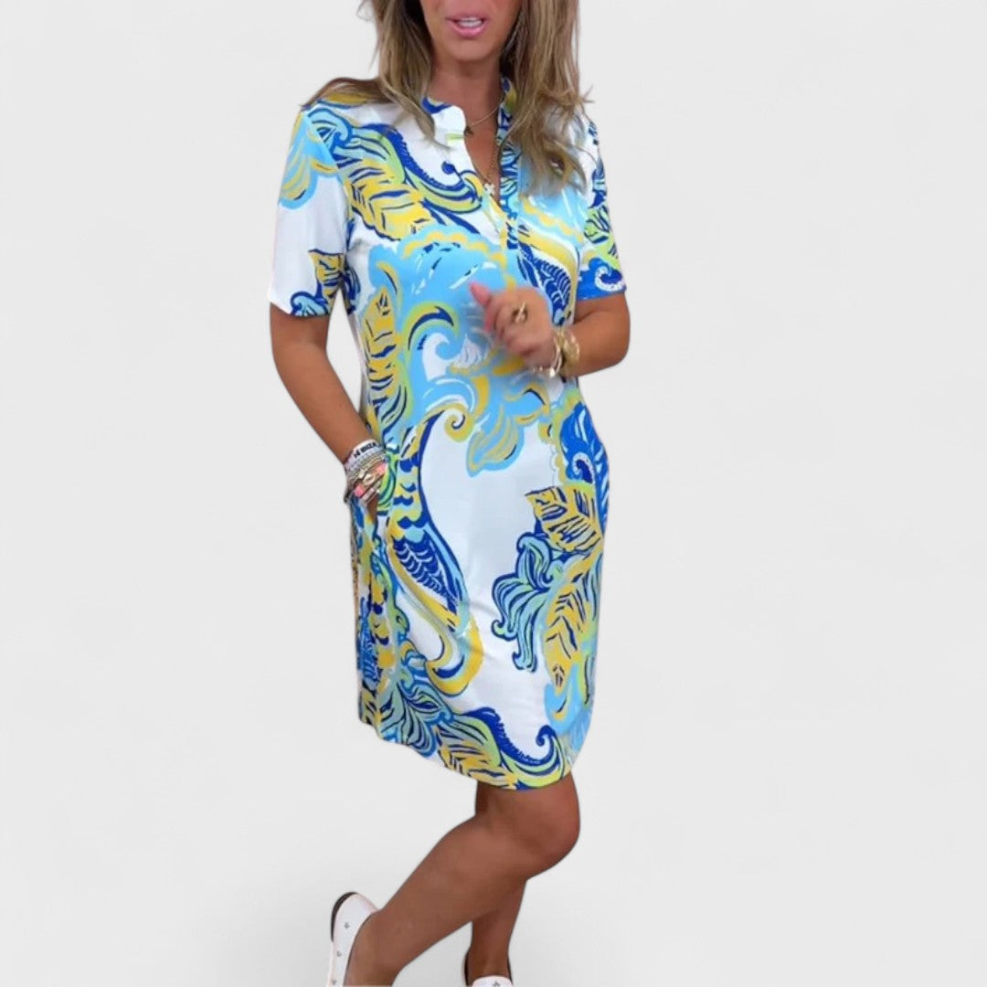 Michaela | Abito Estivo Premium con Fantasia Floreale