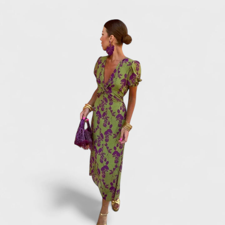 Carmen | Abito Elegante Premium con Scollo Profondo
